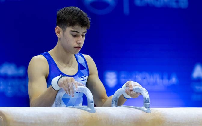 ZAGREB, CROATIA, AUGUST 22: Tomer Tirosh (ISR) in action during the men™s qualifications at the European Gymnastics Championships. Croatia Copyright: xBEAUTIFULxSPORTS vanxdenxBroekx