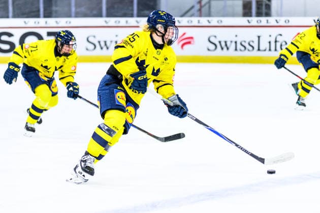 260822 Lina Ljungblom of Sweden during the Women™s Euro Hockey Tour game between Finland and Sweden on August 22, 2026 in Kloten. Photo: Mathilda Schuler BILDBYRAN kod MA MA1022 ishockey Ice hockey, Eishockey women™s euro hockey tour finland sverige sweden dam bbeng sverige sweden finland *** August 22, 2026: Lina Ljungblom of Sweden during the Women’s Euro Hockey Tour game between Finland and Sweden on August 22, 2026 in Kloten. Photo by Mathilda Schuler. BILDBYRAN code MA MA1022 ice hockey women’s euro hockey tour finland sweden women’s bbeng sweden finland  Copyright: MATHILDAxSCHULER BB260822MA049