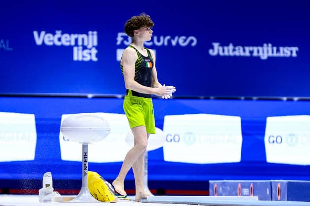 2026 Men s Artistic European Gymnastics Championships, Arena Zagreb, Zagreb, Croatia 22 8 2026 Ireland™s Robert Ward Robert Ward 22 8 2026  Copyright: xx 0NIK7234