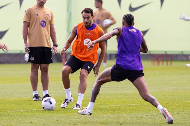 August 22, 2026, Sant Joan Despi, Barcelona, Spain: Eric Garcia during the training day of FC Barcelona, Barca ahead the Spanish League, Laliga EA Sports, football match against Elche CF at Ciudad Esportiva Joan Gamper on August 22, 2026 in Sant Joan Despi, Barcelona, Spain. Sant Joan Despi Spain - ZUMAa181 20260822_zaa_a181_008 Copyright: xJavierxBorregox