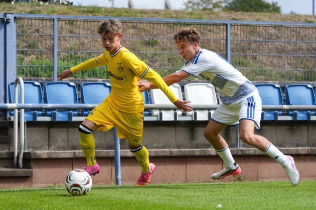 Football, Under-17s, DFB Youth League, MSV Duisburg v Borussia Dortmund