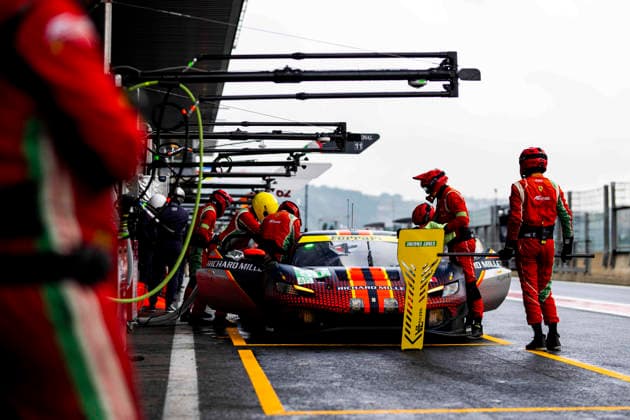 AUTO - ELMS - 4 HOURS OF SPA-FRANCORCHAMPS 2026 50 TOLEDO Custodio (usa), WADOUX Lilou (fra), AGOSTINI Riccardo (ita), Richard Mille AF Corse, Ferrari 296 LMGT3 Evo, LMGT3, during the 4 Hours of Spa-Francorchamps, 4th round of the 2026 European Le Mans Series on the Circuit de Spa-Francorchamps from August 21 to 23, 2026 in Stavelot, Belgium - StavelotBelgium  Copyright: xFabrizioxBoldonix