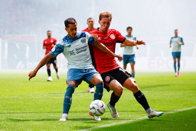 Football, DFB Cup, SV Wehen Wiesbaden v Bayer 04 Leverkusen