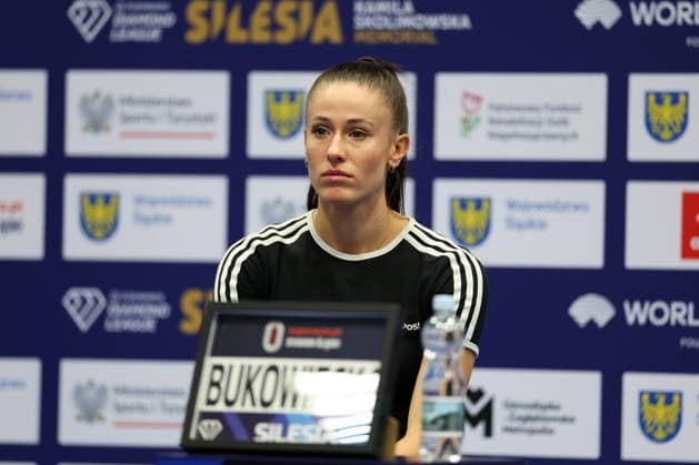 CHORZOW 22.08.2026 DIAMENTOWA LIGA - MEMORIAL KAMILI SKOLIMOWSKIEJ - KONFERENCJA PRASOWA --- DIAMOND LEAGUE - SILESIA KAMILA SKOLIMOWSKA ATHLETICS MEMORIAL - press conference, PK, Pressekonferenz NATALIA BUKOWIECKA FOT. PIOTR KUCZA FOTOPYK NEWSPIX.PL --- newspix.pl POLAND OUT! 