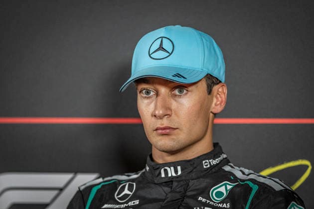 RECORD DATE NOT STATED 22nd August 2026; Circuit Zandvoort, Zandvoort, North Holland, Netherlands; Formula 1 Heineken Dutch Grand Prix 2026; Sprint Race and Qualifying Day; George Russell (63) of Great Britain and Mercedes-AMG PETRONAS Formula One Team GodfreyxPitt