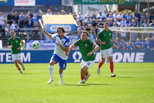 Football, Lower Saxony State Cup, SV Meppen v HSC Hannover