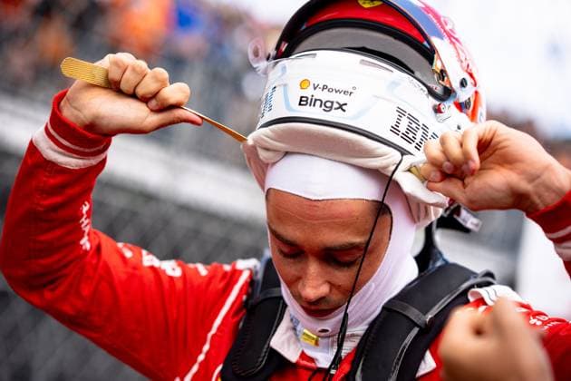 August 22, 2026, Zandvoort, Netherlands: Charles Leclerc (MCO) (Scuderia Ferrari HP) on the grid before the sprint of the Formula 1 Heineken Dutch Grand Prix 2026 at the Circuit Zandvoort. F1 2026: Dutch Grand Prix In Zandvoort, Netherlands - 22 Aug 2026  - ZUMAs197 20260822_aaa_s197_041 Copyright: xLucaxMartinix