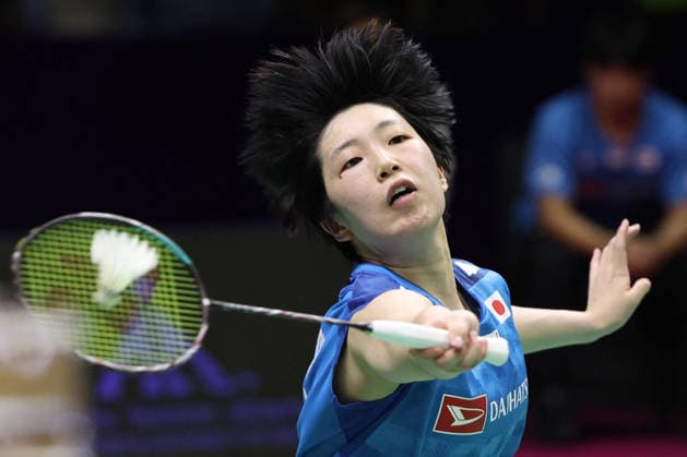 BWF World Championships - New Delhi Akane Yamaguchi of Japan plays against Pornpawee Chochuwong of Thailand during a women s singles semifinal badminton match at the BWF World Championships 2026 at Indira Gandhi Indoor Stadium in New Delhi, India on August 22, 2026. Photo by Anshuman Akash ABACAPRESS.COM New Delhi India  Copyright: xAkashxAnshuman ABACAx