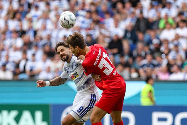 Football, DFB Cup, MSV Duisburg v SV 07 Elversberg