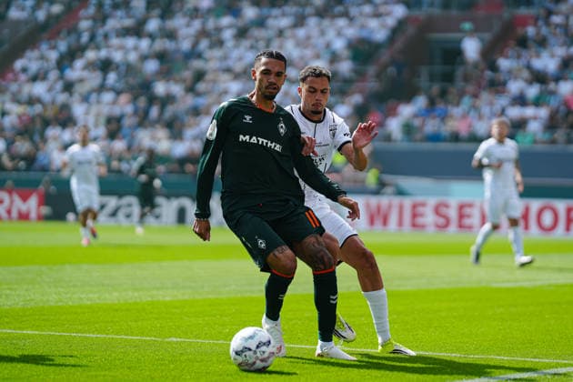 Football, DFB Cup, Lüneburger SK v SV Werder Bremen