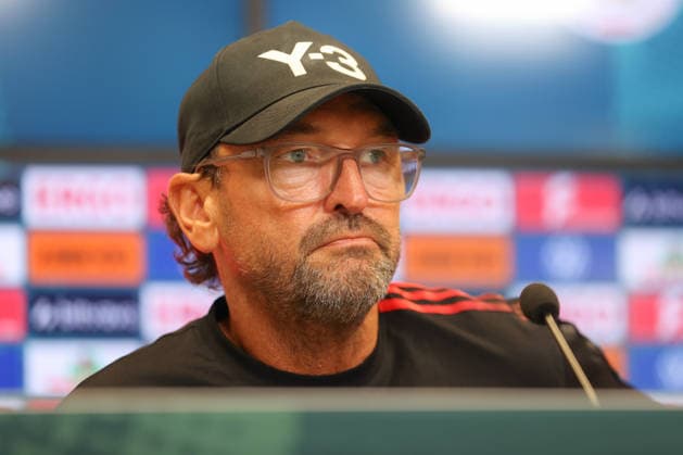 22.08.2026, xtgx, Fussball DFB-Pokal 1. Runde, FC Energie Cottbus - FC Augsburg, v.l. Claus Dieter Pele Wollitz (Cottbus, Trainer) PK Pressekonferenz (DFL DFB REGULATIONS PROHIBIT ANY USE OF PHOTOGRAPHS as IMAGE SEQUENCES and or QUASI-VIDEO) Cottbus *** August 22, 2026, xtgx, Soccer DFB Cup First Round, FC Energie Cottbus vs. FC Augsburg, from left: Claus Dieter, Pele, Wollitz (Cottbus), Coach, Press Conference, DFL, DFB REGULATIONS PROHIBIT ANY USE OF PHOTOGRAPHS AS IMAGE SEQUENCES AND OR QUASI-VIDEO, Cottbus
