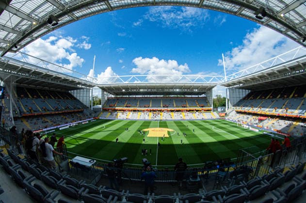 FOOTBALL : RC Lens vs AJ Auxerre - Ligue 1 - JournÃ e 1- 22 08 2026 Stade Bollaert-Delelis LensFrance  Copyright: xBaptistexAutissierx