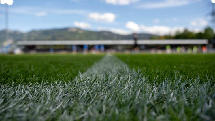 SOCCER - BL, Altach vs Hartberg ALTACH,AUSTRIA,22.AUG.26 - SOCCER - ADMIRAL Bundesliga, SCR Altach vs TSV Hartberg. Image shows a feature of the middle-line.  GEPAxpictures xOliverxLerch