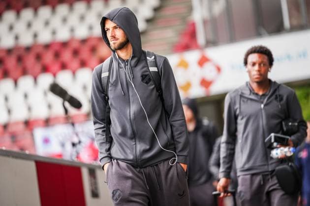 ROTTERDAM , 22-08-2026 , Sparta Stadium Het Kasteel , season 2026 2027 , Dutch Eredivisie football , match between Sparta Rotterdam and Utrecht , picture shows FC Utrecht player David Min Sparta - Utrecht  x205936309x Copyright: