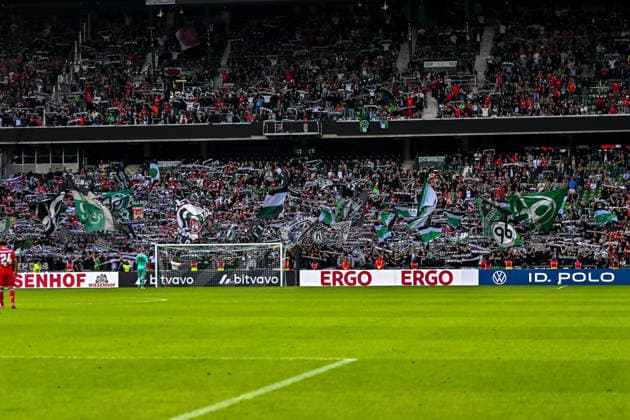 Hannover 96, Fans SV Hemelingen vs. Hannover 96, Fussball, DFB-Pokal, 1. Runde, Saison 2026 2027, 22.08.2026, SV Hemelingen vs. Hannover 96, Fussball, DFB-Pokal, 1. Runde, Saison 2026 2027, 22.08.2026 Bremen *** Hannover 96, Fans: SV Hemelingen vs. Hannover 96, Soccer, DFB Cup, 1st Round, 2026–2027 Season, August 22, 2026, SV Hemelingen vs. Hannover 96, soccer, DFB Cup, 1st round, 2026–2027 season, August 22, 2026, Bremen Copyright: xEibner-Pressefoto RobertxGertzenx EP_RGN