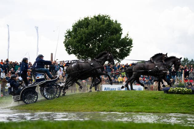 Das Team um Georg von Stein (GER) FEI World Championships Aachen 2026, Driving Four-in-Hand Team & Individual Marathon, Prize of the schwartz Group, 22.08.2026 FEI World Championships Aachen 2026, Driving Four-in-Hand Team & Individual Marathon, Prize of the schwartz Group, 22.08.2026 Aachen *** Georg von Stein s team, GER, FEI World Championships Aachen 2026, Four-in-Hand Team Individual Marathon, Schwartz Group Prize, August 22, 2026, FEI World Championships Aachen 2026, Four-in-Hand Team Individual Marathon, Schwartz Group Prize, August 22, 2026, Aachen Copyright: xEibner-Pressefoto J.xDerondeaux EP_JDU