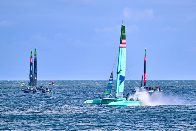 GER, Rockwool Garmany Sail Grand Prix, Sail GP, Sail GP Germany, Sassnitz, 22.-23.08.2026, Deutschland, U.S. SAIL GP TEAM - United States; Driver - Taylor Canfield,, GER, Sail GP, Rockwool Germany Sail Grand Prix, Sassnitz, 22.-23.08.2026, Deutschland, Freitag, 22.08.2026, Renntag 1, *** GER, Rockwool Germany Sail Grand Prix, Sail GP, Sail GP Germany, Sassnitz, August 22–23, 2026, Germany, U.S. Sail GP Team, United States, Driver Taylor Canfield, GER, Sail GP, Rockwool Germany Sail Grand Prix, Sassnitz, August 22–23, 2026, Germany, Friday, August 22, 2026, Race Day 1, Copyright: xClaudiusxRauchx