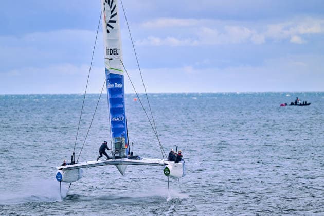 GER, Rockwool Garmany Sail Grand Prix, Sail GP, Sail GP Germany, Sassnitz, 22.-23.08.2026, Deutschland, GERMANY BY DEUTSCHE BANK - Sail GP Team - Germany; Driver - Erik Kosegarten-Heil, GER, Sail GP, Rockwool Germany Sail Grand Prix, Sassnitz, 22.-23.08.2026, Deutschland, Freitag, 22.08.2026, Renntag 1, *** GER, Rockwool Germany Sail Grand Prix, Sail GP, Sail GP Germany, Sassnitz, August 22–23, 2026, Germany, GERMANY BY DEUTSCHE BANK Sail GP Team Germany Driver Erik Kosegarten Heil, GER, Sail GP, Rockwool Germany Sail Grand Prix, Sassnitz, August 22–23, 2026, Germany, Friday, August 22, 2026, Race Day 1, Copyright: xClaudiusxRauchx
