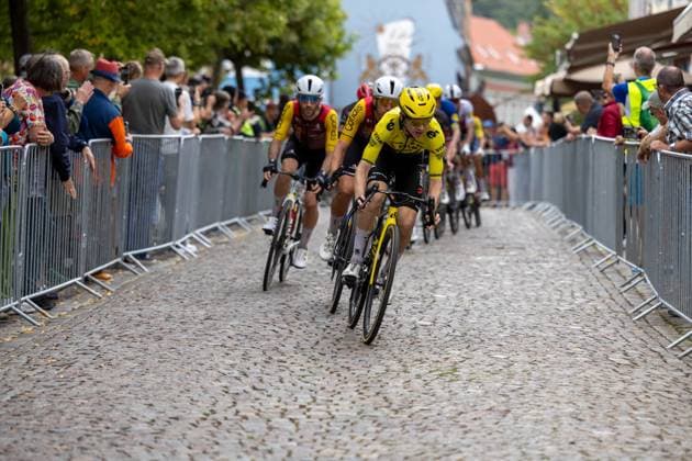 Bad Dürkheim, Germany, 22. Aug. 2026: Lidl Tour of Germany 2026 The drivers pass through the city center of Bad Dürkheim Bad Dürkheim Rhineland-Palatinate Germany *** Bad Dürkheim, Germany, Aug. 22, 2026 Lidl Tour of Germany 2026 The riders pass through the city center of Bad Dürkheim Bad Dürkheim Rhineland-Palatinate Germany Copyright: xUdoxHerrmannx