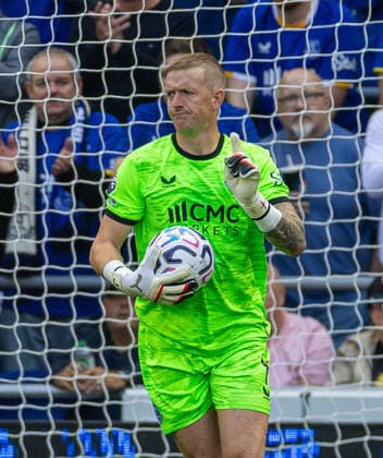 Football - FA Premier League - Everton FC v Crystal Palace FC LIVERPOOL, ENGLAND - Saturday, August 22, 2026: Everton s goalkeeper Jordan Pickford during the FA Premier League match between Everton FC and Crystal Palace FC at Bramley-Moore Dock. (Photo by David Rawcliffe Propaganda) LIVERPOOL Bramley-Moore Dock MERSEYSIDE ENGLAND  Copyright: xDavidxRawcliffex P2026-08-22-Everton_Crystal-50