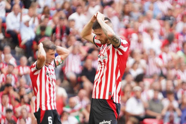 ESP: LaLiga EA Sports Athletic Bilbao v Sevilla FC Alex Berenguer of Athletic Bilbao during LaLiga EA Sports between Athletic Bilbao v Sevilla FC played at San Mames Stadium in Bilbao, on August 22, 2026 in Spain Spain Futbol *** ESP LaLiga EA Sports Athletic Bilbao vs. Sevilla FC Alex Berenguer of Athletic Bilbao during the LaLiga EA Sports match between Athletic Bilbao and Sevilla FC played at San Mamés Stadium in Bilbao on August 22, 2026, in Spain. Spain Soccer Copyright: xAgenciaxLOFx