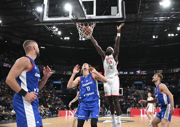 Turkiye v Czechia - Turkish Airlines Supercup 2026 HAMBURG, GERMANY - AUGUST 22: Adem Bona of Turkiye in action during Turkish Airlines Supercup 2026 third place match between Turkiye and Czechia at Barclays Arena in Hamburg, Germany on August 22, 2026. Halil Sagirkaya Anadolu Hamburg Germany. Editorial use only. Please get in touch for any other usage.  Copyright: x2026xAnadoluxHalilxSagirkayax