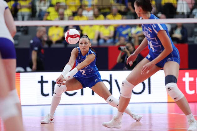 Slovakia s Zuzana Sepelova during the women s EuroVolley 2026 European Championship, EM, Europameisterschaft pool D match between Sweden and Slovakia at Scandinavium arena in Gothenburg, Sweden, on Aug. 22, 2026. GÖTEBORG SWEDEN x9200x *** Zuzana Sepelova of Slovakia during the Women s EuroVolley 2026 European Championship Pool D match between Sweden and Slovakia at the Scandinavium Arena in Gothenburg, Sweden, on Aug. 22, 2026 GOTHENBURG SWEDEN x9200x  Copyright: xAdamxIhse TTx EUROPEAN VOLLEYBALL CHAMPIONSHIP 2026 SWEDEN-SLOVAKIA