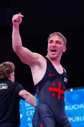 U20 World Championships 92kg FS - Sandro Kurashvili (GEO) *** U20 World Championships, 92 kg Freestyle: Sandro Kurashvili (GEO) Copyright: xKostadinxAndonovx