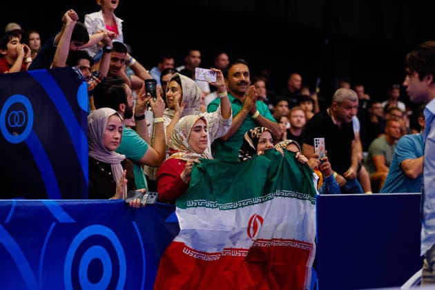 U20 World Championships Iran fans *** U20 World Championships Iran Fans Copyright: xKostadinxAndonovx