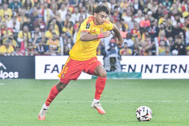 FOOTBALL : RC Lens vs AJ Auxerre - Ligue 1 - JournÃ e 1- 22 08 2026 Andrija Bulatovic (RC Lens) LensFrance  Copyright: xBaptistexAutissierx
