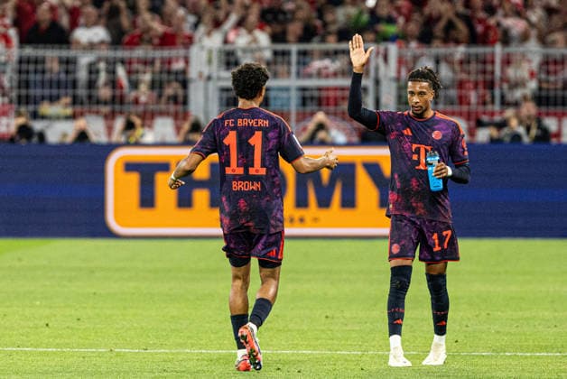 Franz-Beckenbauer-Supercup 2026: Borussia Dortmund - FC Bayern München; 22.08.2026 FC Bayern München bejubelt das Tor, 0:1 durch Nathaniel Brown (FC Bayern München, 11) Franz-Beckenbauer-Supercup 2026: Borussia Dortmund - FC Bayern München; Signal Iduna Park, Dortmund; 22.08.2026 *** Franz Beckenbauer Super Cup 2026 Borussia Dortmund vs. FC Bayern Munich August 22, 2026 FC Bayern Munich celebrates the goal, 0–1 by Nathaniel Brown (FC Bayern Munich), August 22, 2026, Franz Beckenbauer Super Cup 2026: Borussia Dortmund vs. FC Bayern Munich at Signal Iduna Park, Dortmund Copyright: xBEAUTIFULxSPORTS Buriakovx