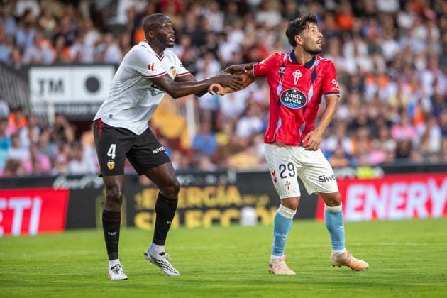 Agosto 22, 2026, Mestalla , Valencia, Spain; Lal liga Football League, Valencia CF versus Celta de Vigo *** August 22, 2026, Mestalla, Valencia, Spain La Liga, Valencia CF vs. Celta de Vigo Copyright: xJudithxAmigox