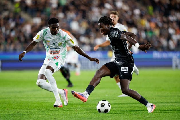 SOCCER - BL, Sturm vs A.Lustenau GRAZ,AUSTRIA,22.AUG.26 - SOCCER - ADMIRAL Bundesliga, SK Sturm Graz vs SC Austria Lustenau. Image shows Seedy Tijan Jatta (Sturm).  GEPAxpictures xJamesxDoak