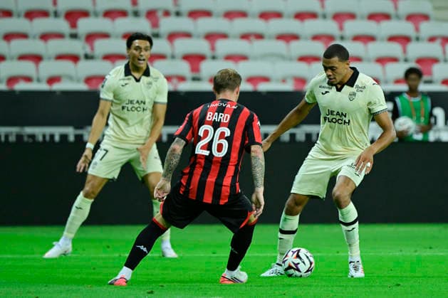 FOOTBALL : OGC Nice VS FC Lorient - Ligue 1 McDonald s - 22 08 2026 Noah Cadiou (FCL) - Ligue 1 McDonald s match between OGC Nice and Football Club de Lorient on August 22, 2026 at the Allianz Riviera Stadium in Nice. NiceFrance  Copyright: xWilliamxCannarellax