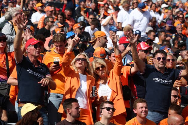 F1 Grand Prix Of The Netherlands 2026 Qualifying Fans before qualifying ahead of the Formula 1 Grand Prix of The Netherlands at Circuit Zandvoort in Zandvoort, Netherlands on August 22, 2026. Zandvoort Netherlands  Copyright: xJakubxPorzyckix originalFilename:porzycki-f1grandp260822_npIpd.jpg