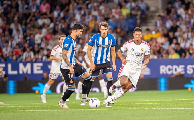 ESP: LaLiga EA Sports RCD Espanyol de Barcelona v Real Madrid Unai Nunez of Espanyol during LaLiga EA Sports match between RCDE Espanyol de Barcelona v Real Madrid played at RCDE Stadium, Cornella de Llobregat, Barcelona on August 22 2026 in Spain Spain Soccer *** ESP LaLiga EA Sports RCD Espanyol de Barcelona vs. Real Madrid: Unai Núnez of Espanyol during the LaLiga EA Sports match between RCDE Espanyol de Barcelona and Real Madrid, played at RCDE Stadium in Cornellà de Llobregat, Barcelona, on August 22, 2026, in Spain. Spanish Soccer Copyright: xAgenciaxLOFx