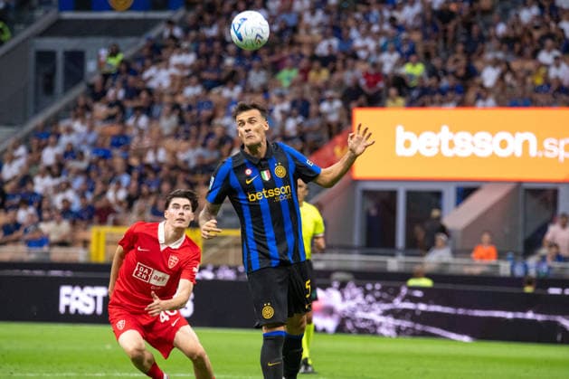 SOCCER - Serie A - Inter - FC Internazionale vs. AC Monza Photo by IPA ABACAPRESS.COM87703759 - Aleksandar Stankovic during the Serie A match between FC Internazionale and AC Monza at Stadio Giuseppe Meazza in Milan, Italy, on August 22, 2026. Milan Italy  Copyright: xIPAxSport ABACAx
