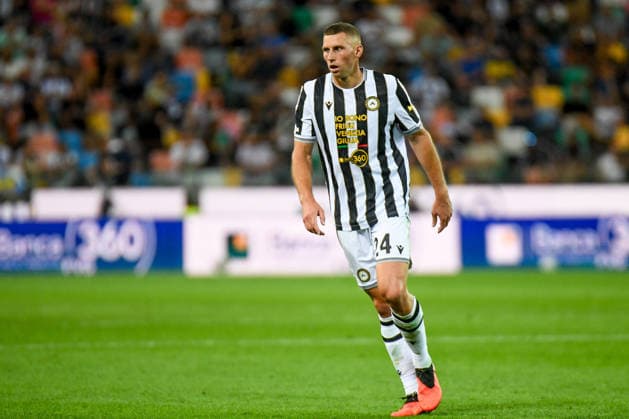 SOCCER - Serie A - Udinese Calcio vs. Como 1907 Photo by IPA ABACAPRESS.COM87703780 - A portrait of Udinese s Jakub Piotrowski during the Udinese Calcio vs. Como 1907 Italian Serie A soccer match in Udine, Italy, on August 22, 2026 Udine Italy  Copyright: xIPAxSport ABACAx