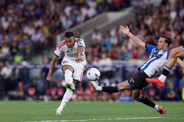 ESP: LaLiga EA Sports RCD Espanyol de Barcelona v Real Madrid Kylian Mbappe of Real Madrid during LaLiga EA Sports match between RCDE Espanyol de Barcelona v Real Madrid played at RCDE Stadium, Cornella de Llobregat, Barcelona on August 22 2026 in Spain Spain Soccer *** ESP LaLiga EA Sports RCD Espanyol de Barcelona vs. Real Madrid Kylian Mbappé of Real Madrid during the LaLiga EA Sports match between RCDE Espanyol de Barcelona and Real Madrid played at RCDE Stadium, Cornellà de Llobregat, Barcelona on August 22, 2026, in Spain. Spanish Soccer Copyright: xAgenciaxLOFx