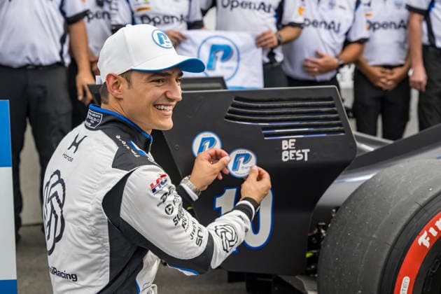 August 22, 2026, Washington, Dc, United States of America: IndyCar, Indy Car, IRL, USA SERIES driver, ALEX PALOU (10) (ESP) of Barcelona, Spain, wins the pole award for the Freedom 250 Grand Prix at The Streets of Washington, DC in WASHINGTON, DC, USA.The Streets of Washington, DC plays host to the INDYCAR SERIES for the Freedom 250 Grand Prix in WASHINGTON, DC. Washington United States of America - ZUMAg348 20260822_zsa_g348_012 Copyright: xDavidxDahlx