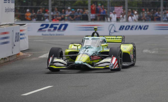 INDY 2026: Freedom 250 Grand Prix AUG 22 August 22, 2026: Christian Rasmussen, driver of the 21 ECR Chevrolet drives during practice for the NTT IndyCar, Indy Car, IRL, USA Series Freedom 250 on August 22, 2026 on the streets of Washington, DC. Justin Cooper CSM (Credit Image: Â Justin Cooper Cal Media) Washington Dc USA EDITORIAL USE ONLY Copyright: xx ZUMA-20260822_zma_c04_175.jpg JustinxCooperx csmphotothree513851