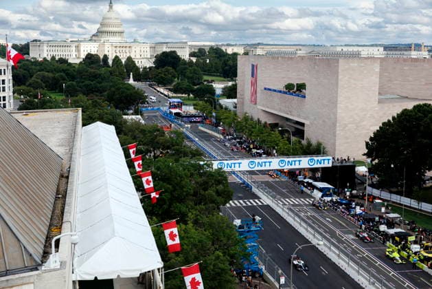 IndyCar, Indy Car, IRL, USA Freedom 250 Grand Prix DC A general view of the street circuit on Pennsylvania Avenue leading toward the US Capitol ahead of the Freedom 250 Grand Prix in Washington, DC, USA, 22 August 2026. The Freedom 250 Grand Prix is held as part of events celebrating the 250th anniversary of the United States. Washington DC United States  Copyright: xWILLxOLIVERx