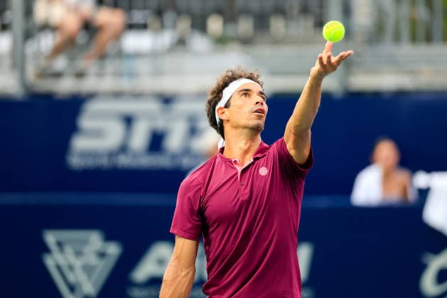 CANCUN COUNTRY OPEN 2026 CANCUN COUNTRY OPEN 2026 HUBERT HURKACZ VS MOEZ ECHARGUI 22082026 CANCUN, QUINTANA ROO. Action photo of Moez Echrgui of Turkey, during singles semifinal game of the Cancun Country Open 2026 Tennis 125 Challenger tournament held at the Cancun Country Club of Cancun, Quintana Roo, Mexico. Foto de accion de Moez Echrgui de Turquia, durante juego semifinal de singles del Cancun Country Open 2026 ATP, Tennis Herren Tennis 125 Challenger que se celebra en el Cancun Country Club de Cancun, Quintana Roo, Mexico. PHOTO BY IMAGENSHOP AGENCIA FOTOGRAFICA CANCUN QUINTANA ROO MEXICO *** CANCUN COUNTRY OPEN 2026 CANCUN COUNTRY OPEN 2026 HUBERT HURKACZ VS MOEZ ECHARGUI 08 22 2026 CANCUN, QUINTANA ROO Action photo of Moez Echrgui of Turkey during the singles semifinal match of the 2026 Cancun Country Open Tennis 125 Challenger tournament held at the Cancun Country Club in Cancun, Quintana Roo, Mexico Action photo of Moez Echrgui of Turkey, during the singles semifinal match of the 2026 Cancun Country Open ATP Tennis 125 Challenger tournament held at the Cancun Country Club in Cancun, Quintana Roo, Mexico PHOTO BY IMAGENSHOP PHOTO AGENCY CANCUN QUINTANA ROO MEXICO Copyright: xIMAGENSHOPxAGENCIAxFOTOGRAFICAx