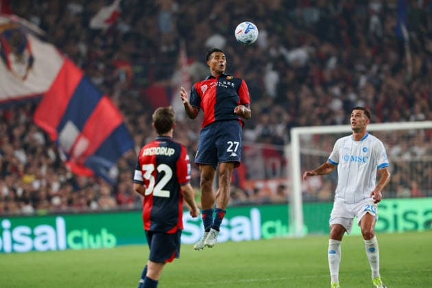 August 22, 2026, Genova, Liguria, ITALIA: Alessandro Marcandalli of FC Genoa During the match played on August 22, 2026, at the Luigi Ferraris Stadium in GenoaÃ¢â‚¬part of the 2026 27 Serie A Italian football championshipÃ¢â‚¬between FC Genoa and SSC Napoli. Genova ITALIA - ZUMAs236 20260822_aap_s236_120 Copyright: xFabioxSassox