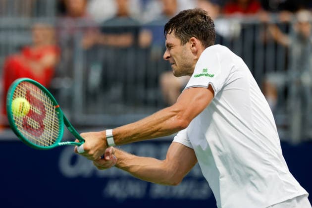 CANCUN COUNTRY OPEN 2026 CANCUN COUNTRY OPEN 2026 HUBERT HURKACZ VS MOEZ ECHARGUI 22082026 CANCUN, QUINTANA ROO. Action photo of Hubert Hurkacz of Poland, during singles semifinal game of the Cancun Country Open 2026 Tennis 125 Challenger tournament held at the Cancun Country Club of Cancun, Quintana Roo, Mexico. Foto de accion de Hubert Hurkacz de Polonia, durante juego semifinal de singles del Cancun Country Open 2026 ATP, Tennis Herren Tennis 125 Challenger que se celebra en el Cancun Country Club de Cancun, Quintana Roo, Mexico. PHOTO BY IMAGENSHOP AGENCIA FOTOGRAFICA CANCUN QUINTANA ROO MEXICO *** CANCUN COUNTRY OPEN 2026 CANCUN COUNTRY OPEN 2026 HUBERT HURKACZ VS. MOEZ ECHARGUI 08 22 2026 CANCUN, QUINTANA ROO Action photo of Hubert Hurkacz of Poland during the singles semifinal match of the 2026 Cancun Country Open Tennis 125 Challenger tournament held at the Cancun Country Club in Cancun, Quintana Roo, Mexico. Action photo of Hubert Hurkacz of Poland, during the singles semifinal match of the 2026 Cancun Country Open ATP Tennis 125 Challenger tournament held at the Cancun Country Club in Cancun, Quintana Roo, Mexico PHOTO BY IMAGENSHOP PHOTO AGENCY CANCUN QUINTANA ROO MEXICO Copyright: xIMAGENSHOPxAGENCIAxFOTOGRAFICAx