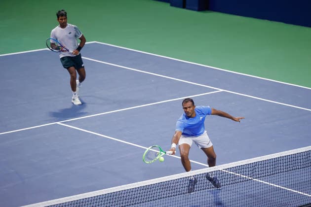CANCUN COUNTRY OPEN 2026 CANCUN COUNTRY OPEN 2026 SRIRAM BALAJI ANIRUDH CHANDRASEKAR VS SANTIAGO GONZALEZ7RAY HO 22082026 CANCUN, QUINTANA ROO. Action photo of Sriram Balaji and Anirudh Chandrasekar during doubles semifinal game of the Cancun Country Open 2026 Tennis 125 Challenger tournament held at the Cancun Country Club of Cancun, Quintana Roo, Mexico. Foto de accion de Sriram Balaji y Anirudh Chandrasekar, durante juego semifinal de dobles del Cancun Country Open 2026 ATP125 Challenger que se celebra en el Cancun Country Club de Cancun, Quintana Roo, Mexico. PHOTO BY IMAGENSHOP AGENCIA FOTOGRAFICA CANCUN QUINTANA ROO MEXICO *** CANCUN COUNTRY OPEN 2026 CANCUN COUNTRY OPEN 2026 SRIRAM BALAJI ANIRUDH CHANDRASEKAR VS. SANTIAGO GONZALEZ AND RAY HO 08 22 2026 CANCUN, QUINTANA ROO Action photo of Sriram Balaji and Anirudh Chandrasekar during the doubles semifinal match of the 2026 Cancun Country Open Tennis 125 Challenger tournament held at the Cancun Country Club in Cancun, Quintana Roo, Mexico Action photo of Sriram Balaji and Anirudh Chandrasekar, during the doubles semifinal match of the 2026 Cancun Country Open ATP125 Challenger, held at the Cancun Country Club in Cancun, Quintana Roo, Mexico PHOTO BY IMAGENSHOP PHOTO AGENCY CANCUN QUINTANA ROO MEXICO Copyright: xIMAGENSHOPxAGENCIAxFOTOGRAFICAx