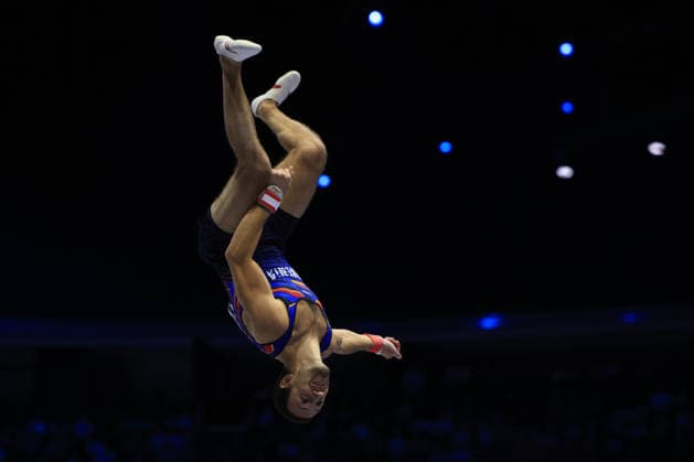 Zagreb, 22.08.2026. - 37TH EUROPEAN MEN™S ARTISTIC GYMNASTICS, Men s Artistic Gymnastics Apparatus Final Vault Individual SENIORS. 501 DAVTYAN Artur (ARM) Men s Artistic Gymnastics Apparatus Final Horizontal bar Individual SENIORS  2S6A4133.JPG