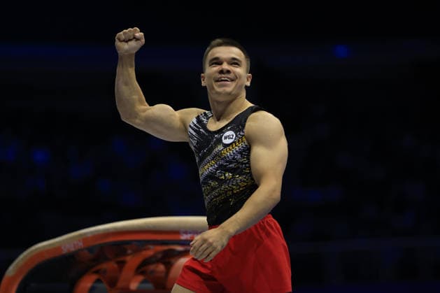 Zagreb, 22.08.2026. - 37TH EUROPEAN MEN™S ARTISTIC GYMNASTICS, Men s Artistic Gymnastics Apparatus Final Vault Individual SENIORS. 652 USACHEV Aleksei (WG2) Men s Artistic Gymnastics Apparatus Final Horizontal bar Individual SENIORS  2S6A4550.JPG