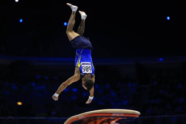 Zagreb, 22.08.2026. - 37TH EUROPEAN MEN™S ARTISTIC GYMNASTICS, Men s Artistic Gymnastics Apparatus Final Vault Individual SENIORS. 686 CHEPURNYI Nazar (UKR) Men s Artistic Gymnastics Apparatus Final Horizontal bar Individual SENIORS  2S6A4582.JPG