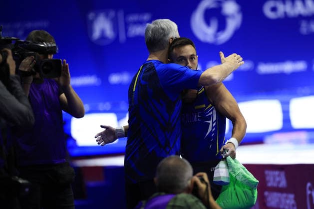 Zagreb, 22.08.2026. - 37TH EUROPEAN MEN™S ARTISTIC GYMNASTICS, Men s Artistic Gymnastics Apparatus Final Vault Individual SENIORS. 686 CHEPURNYI Nazar (UKR) Men s Artistic Gymnastics Apparatus Final Horizontal bar Individual SENIORS  2S6A4808.JPG